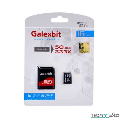 مموری کارت میکرو اس دی با حافظه 16 گیگابایت برند Galexbit مدل Class 10 U1