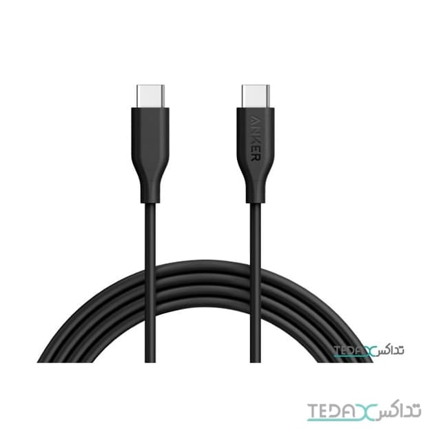 کابل شارژ تایپ سی به تایپ سی انکر مدل A8182 PowerLine طول 1.8 متر