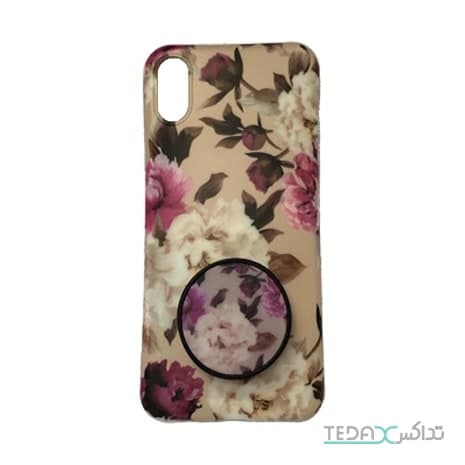 کاور طرح گل مناسب برای آیفون ایکس اس مکس مدل Flower Case