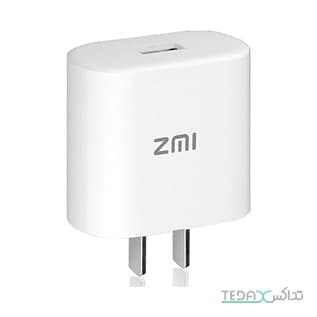 آداپتور شارژ سریع 1 پورت Zmi شیائومی مدل - HA612