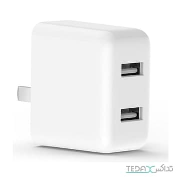 آداپتور شارژ سریع 2 پورت Zmi شیائومی مدل - HA622