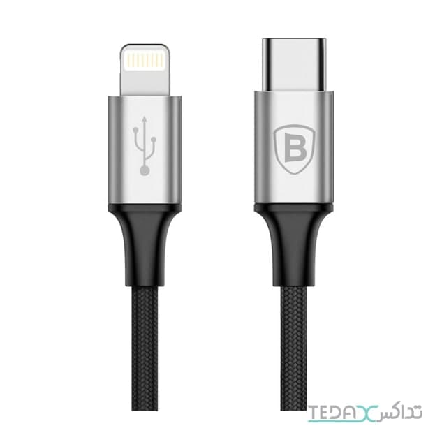 کابل شارژ بیسوس تایپ سی به لایتنینگ مناسب برای آیفون 11 پرو و آیفون 11 پرو مکس