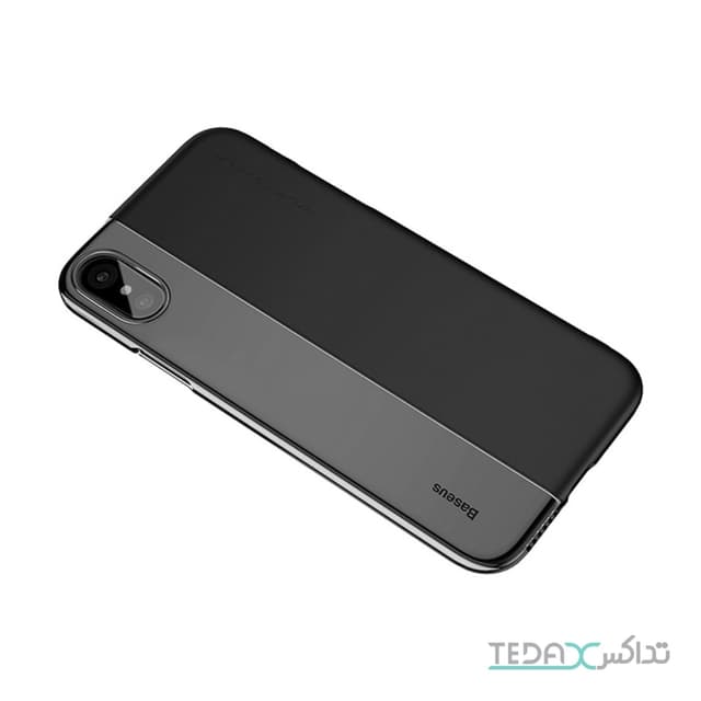 کاور ژله ای دو رنگ مناسب برای آیفون ایکس برند بیسوس مدل 1/2 Case
