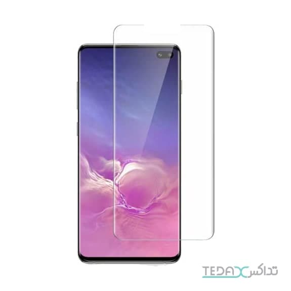 محافظ صفحه نمایش فول گلس 9D سرامیک مناسب سامسونگ اس 10 پلاس