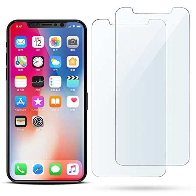 محافظ صفحه نمایش گلس مناسب آیفون X مدل 0.3 میلی متر