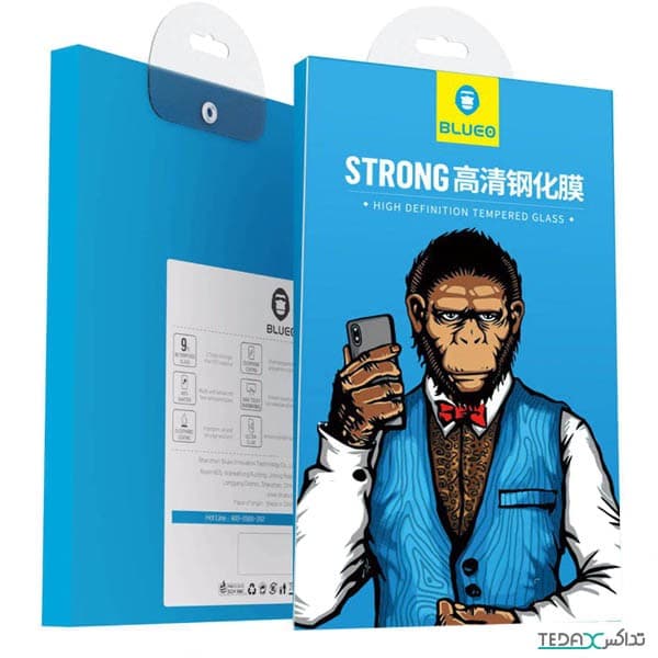 محافظ صفحه نمایش بلو مناسب برای آیفون 11 پرو مکس مدل Strong