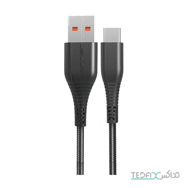 کابل شارژ لایتنینگ تایپ سی برند جلیکو مدل KDS51-CG
