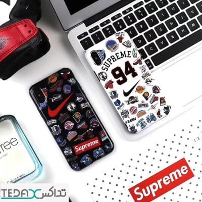 کاور ژله ای طرح سوپریمی مناسب برای آیفون ایکس و ایکس اس