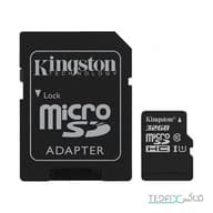 کارت حافظه microSDHC کینگستون کلاس 10 استاندارد UHC-I U1 سرعت 100MBps ظرفیت 32 گیگابایت