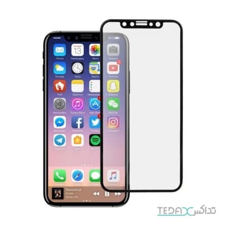 محافظ صفحه نمایش فول گلس مدل 3D مناسب برای آیفون 11 پرومکس