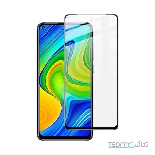 محافظ صفحه نمایش فول گلس ضد ضربه 6 دی مناسب برای شیائومی ردمی نوت 9