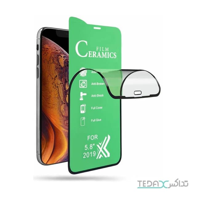 محافظ صفحه نمایش فول گلس سرامیکی مناسب برای شیائومی نوت 9