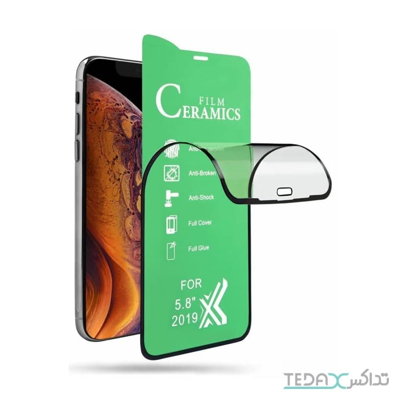 محافظ صفحه نمایش فول گلس سرامیک مناسب برای شیائومی ردمی 9آ