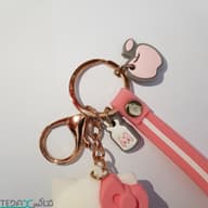 جاسوییچی طرح گربه صورتی دخترانه