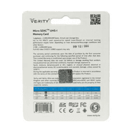 مموری کارت میکرو اس دی با حافظه 32 گیگابایت برند Verity مدل Class 10 U3