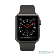 ساعت هوشمند اپل واچ سری 3 رنگ سیاه بند اسپورت  38mm