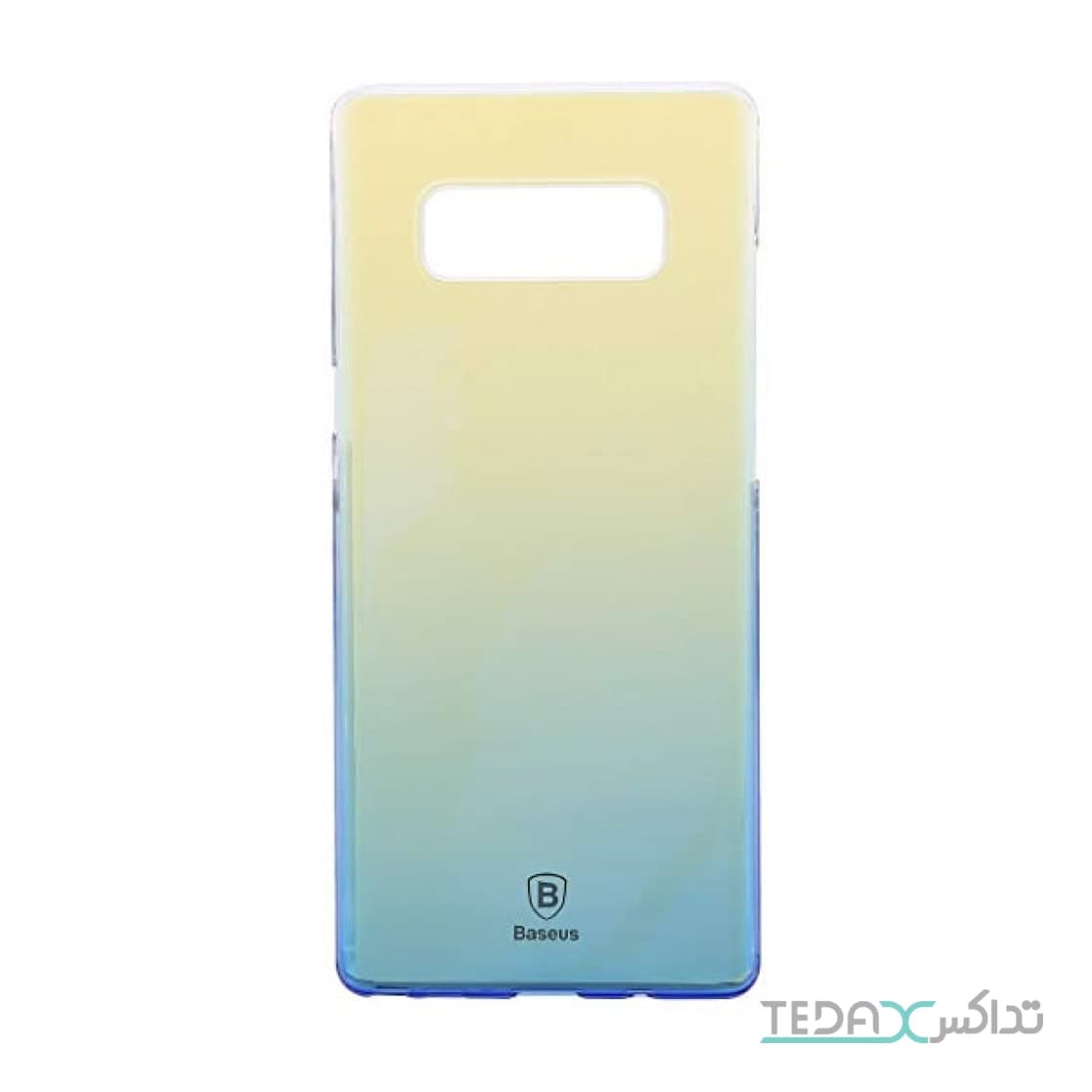 کاور شیشه ای رنگی سخت مناسب برای سامسونگ نوت 8 برند Baseus