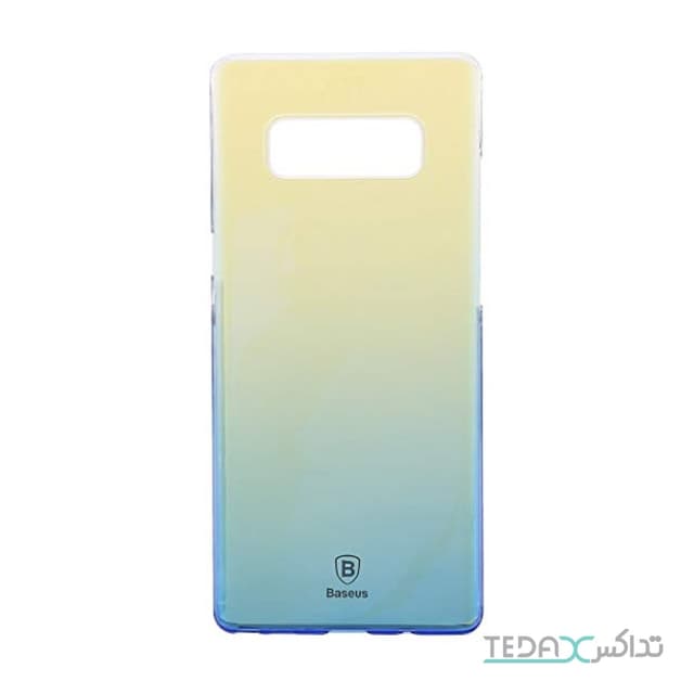 کاور شیشه ای رنگی سخت مناسب برای سامسونگ نوت 8 برند Baseus