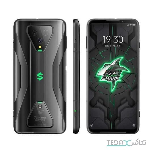 شیائومی بلک شارک 3 با 8 گیگابایت حافظه رم - 5جی - 128 گیگابایت - دو سیم کارت