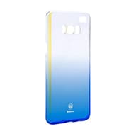 کاور شیشه ای رنگی سخت مناسب برای سامسونگ اس 8 پلاس برند Baseus