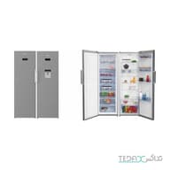 یخچال فریزر دو قلو بکو RSNE445 - RFNE350