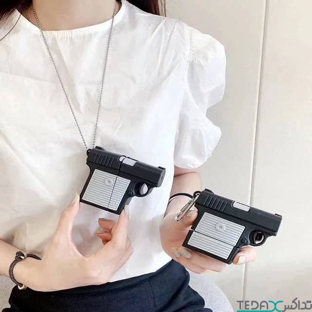کاور طرح تفنگ GUN مناسب برای ایرپاد 1/2