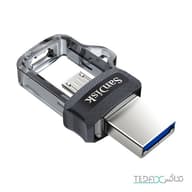 فلش مموری ۱۶ گیگ سن دیسک مدل SanDisk m3.0 USB3.0 OTG