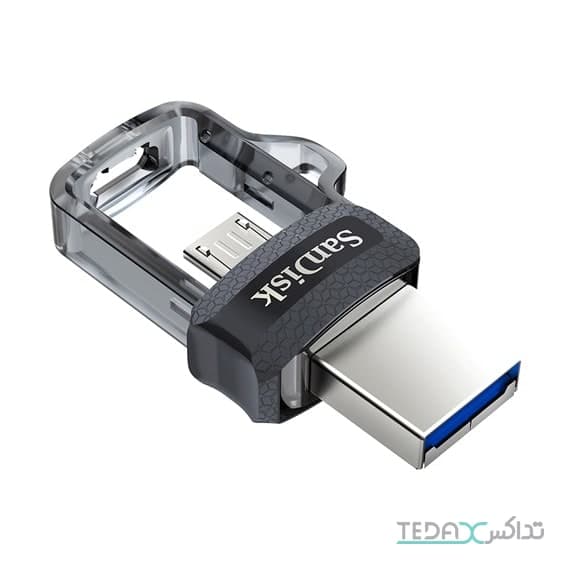 فلش مموری ۱۶ گیگ سن دیسک مدل SanDisk m3.0 USB3.0 OTG