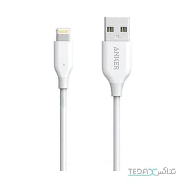کابل تبدیل USB به لایتنینگ انکر مدل A8111 PowerLine به طول 90 سانتی متر