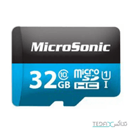 کارت حافظه میکرو ۳۲ گیگ میکروسونیک سرعت 70MB/s مدل U1 C10