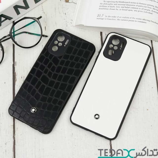 قاب چرمی Mont Blanc مناسب برای گوشی شیائومی Redmi Note 10S