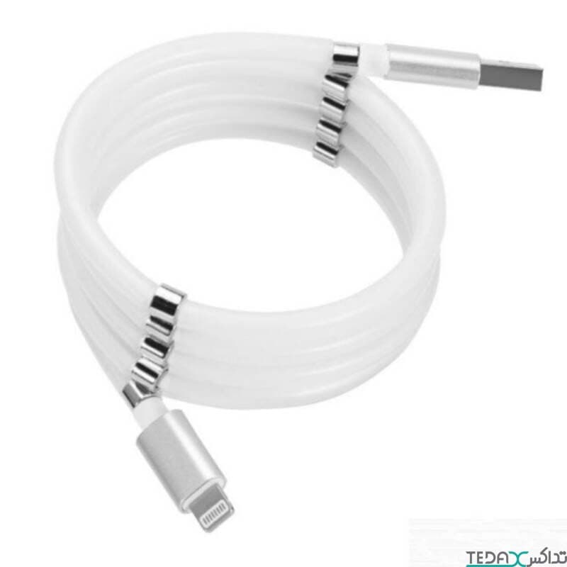 کابل مغناطیسی تبدیل USB به لایتنینگ 1 متر یسیدو مدل CA61