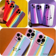 کاور رنگین کمان سیلیکونی مناسب برای آیفون 13 پرو