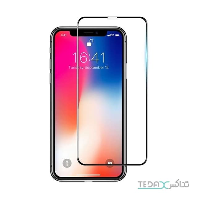 فول گلس فوق العاده سر سخت جی کی پال مناسب گوشی موبایل آیفون 13/13 پرو
