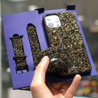کاور نگین دار رنگی سوارفسکی مناسب برای گوشی موبایل آیفون 13 پرو