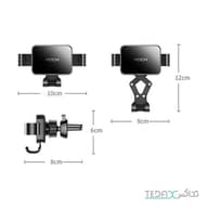 هولدر و پایه نگهدارنده داخل خودرو راک مدل Vnet Car Holder