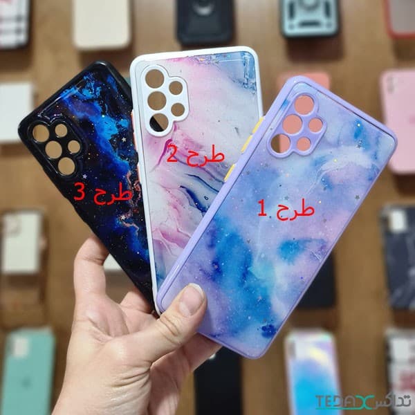 کاور طرح ماربل پاپ سوکت دار مناسب برای سامسونگ آ32 4جی