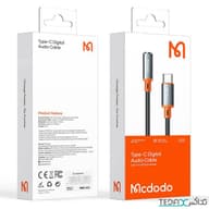 کابل تبدیل درگاه تایپ سی به جک 3.5 میلیمتر برند مکددو مدل CA-7561