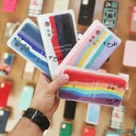 کاور رنگین کمان سیلیکونی مناسب برای شیائومی پوکو ام 4 / ام 4 پرو