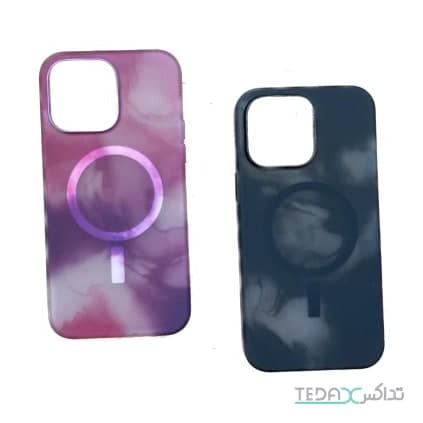 کاور مگ سیف دار آبرنگی مناسب برای آیفون 14 پرو مکس