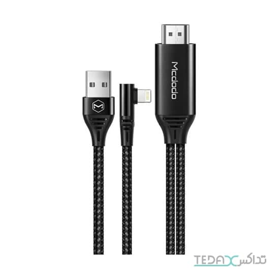 کابل تبدیل لایتنینگ به HDMI مک دودو مدل CA-6400 طول 2 متر