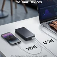 پاوربانک انکر مدل Powercore 24K A1379 ظرفیت 24000 میلی آمپر ساعت 65 واتی با خروجی تایپ سی