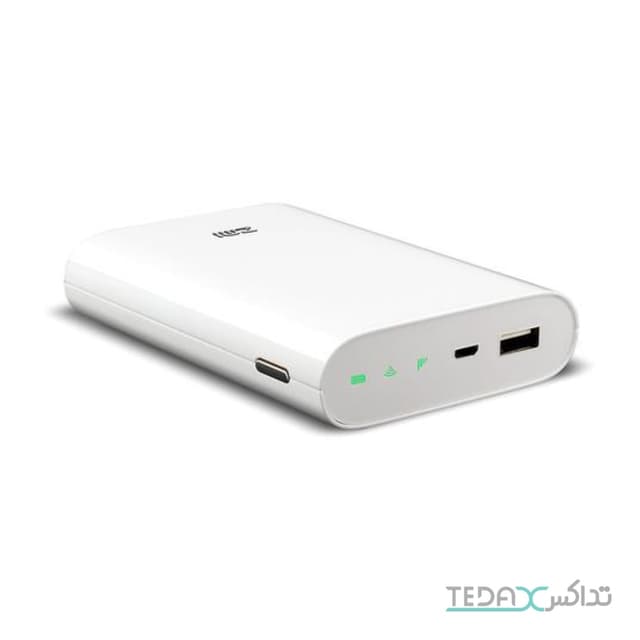 پاور بانک و مودم همراه زد ام آی مدل ZMI MF855- ظرفیت 7800 میلی آمپر