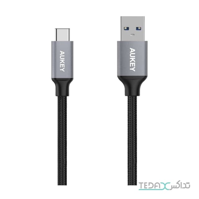 کابل شارژ Type C آکی مدل Braided طول 1 متر