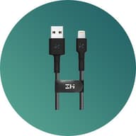 کابل شارژ لایتنینگ ZMI مدل AL803