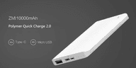 پاور بانک شیائومی مدل ZMI QB810 ظرفیت 10000 میلی آمپر ساعت