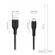 کابل تبدیل USB به لایتنینگ آکی مدل CB-AL2 طول 2 متر