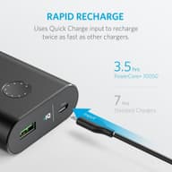 پاور بانک انکر ظرفیت 10050 مدل PowerCore + A1311