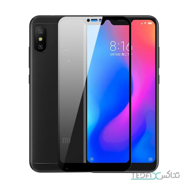 محافظ صفحه نمایش فول گلس 5D مناسب برای گوشی شیائومی می آ 2 لایت
