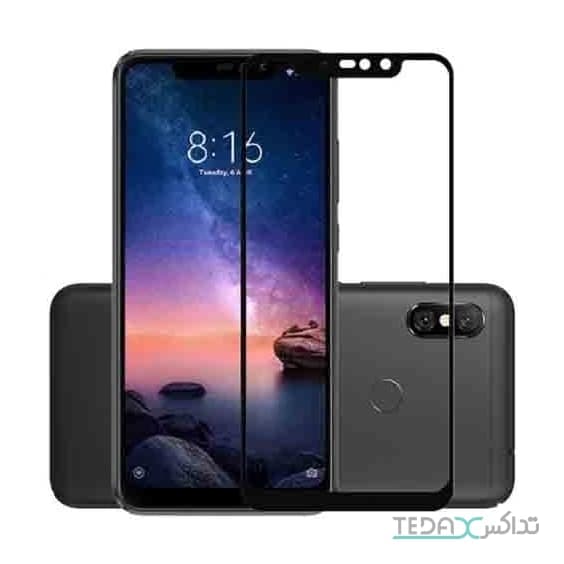 محافظ صفحه نمایش فول گلس 5D مناسب برای گوشی شیائومی ردمی نوت 6 پرو